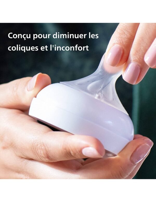 3 Biberons En Verre Natural Response Avent Philips – Image 2