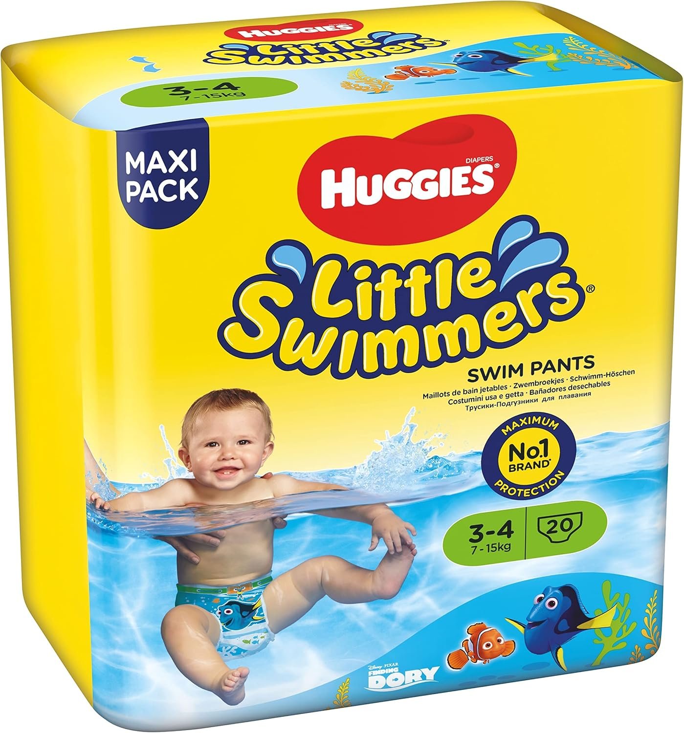 Couches De Bain Huggies 7-15kg