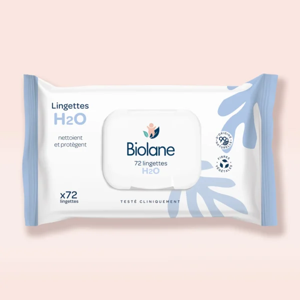 Lingettes Epaisses H2o Biolane