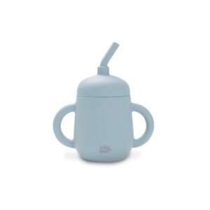 Tasse Anti Goutte + Paille En Silicone  Inter Baby