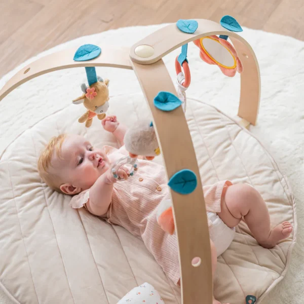 Tapis d’éveil Avec Arches En Bois NATTOU – Image 2