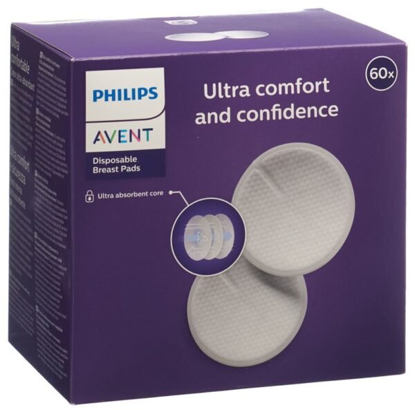 Coussinets D'allaitement Jetables 60pcs Avent Philips