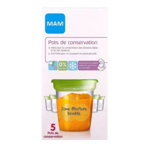 5 Pots De Conservation 120ml MAM