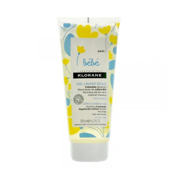 Gel Lavant Doux Au Calendula 200ml Klorane