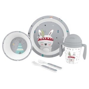 Set de Repas 5 Pièces Mi Primera Vajilla Interbaby