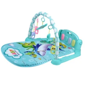 Tapis d'éveil Piano à Pédales pour Bébé Avec arche jouet