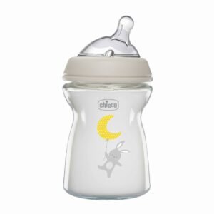 Biberon Natural Feeling En Verre 250ml Chicco