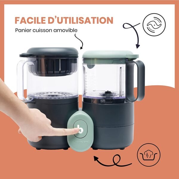 Nutribaby One Robot Culinaire Cuisson & Mixage Babymoov – Image 6