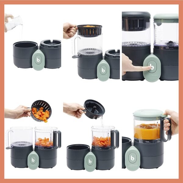 Nutribaby One Robot Culinaire Cuisson & Mixage Babymoov – Image 5