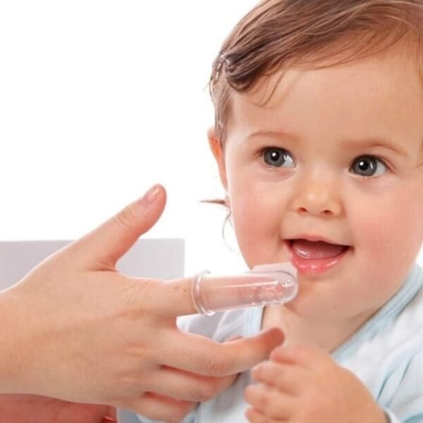 Brosse à Dents Doigt Souple Pour Bébé – Image 2