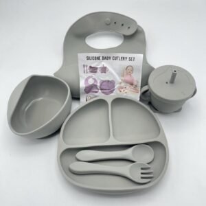 Kit Repas Bébé En Silicone