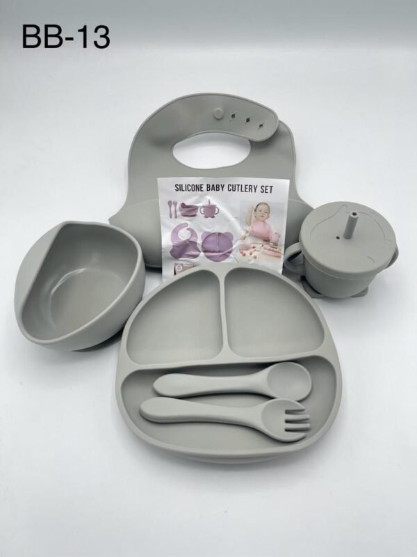 Kit Repas Bébé En Silicone