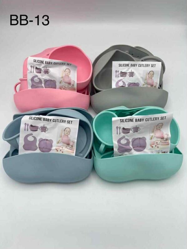 Kit Repas Bébé En Silicone – Image 2