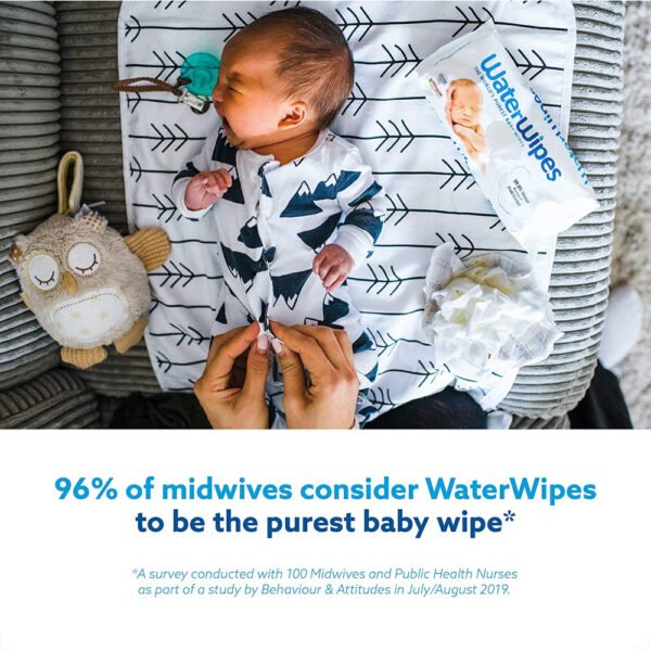 Lingettes à l’eau Waterwipes – Image 2