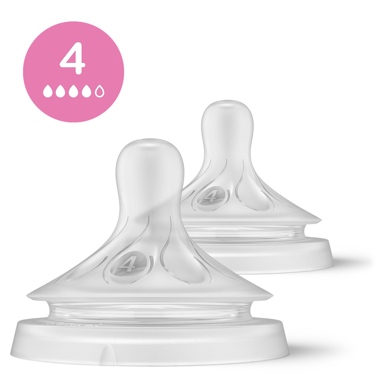2 Tetines 4m+ Natural response Avent philips – Image 4