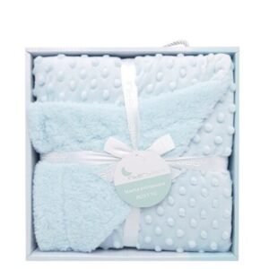 Interbaby Couverture A Bulles avec Doublure en Sherpa pour Bébé