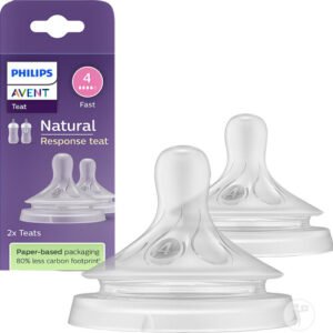 2 Tetines 4m+ Natural response Avent philips
